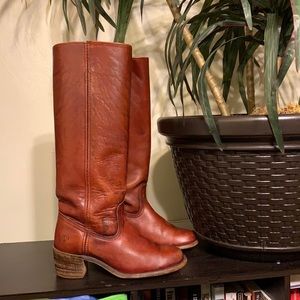 Vintage FRYE Pull On Riding Boots Size 8